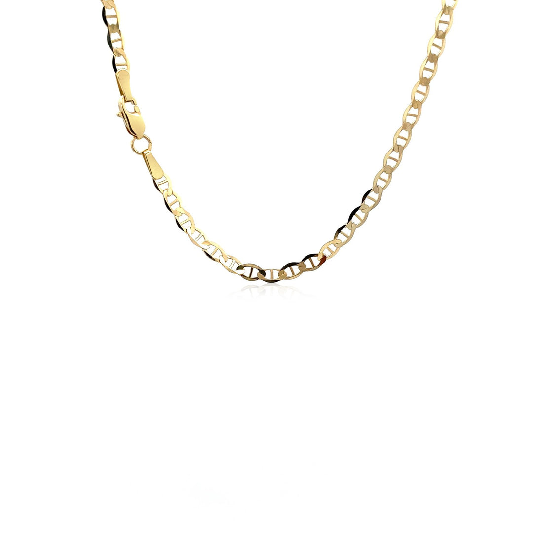 Brand New 10k Yellow Gold Mariner Link Chain (3.20 mm)