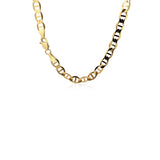 Brand New 14k Yellow Gold Mariner Link Chain (5.10 mm)