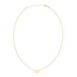 Brand New 14K Yellow Gold Cancer Necklace