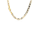 Brand New 14k Yellow Gold Mariner Link Chain (4.50 mm)