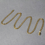 Brand New 14k Yellow Gold Mariner Link Chain (4.50 mm)