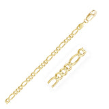 Brand New 10K Yellow Gold Solid Figaro Chain (3.70 mm)