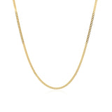 Brand New 14k Yellow Gold Gourmette Chain (1.40 mm)