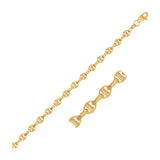 Brand New 14k Yellow Gold Anchor Chain (4.50 mm)