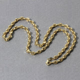 Brand New 14k Yellow Gold Anchor Chain (4.50 mm)