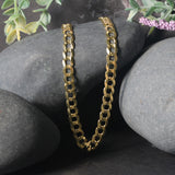 Brand New 14k Yellow Gold Solid Curb Chain (5.70 mm)