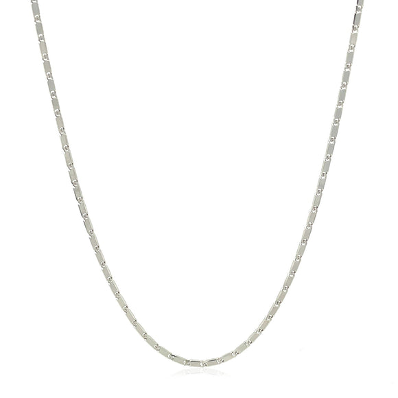 Brand New 14k White Gold Lumina Pendant Chain (1.00 mm)