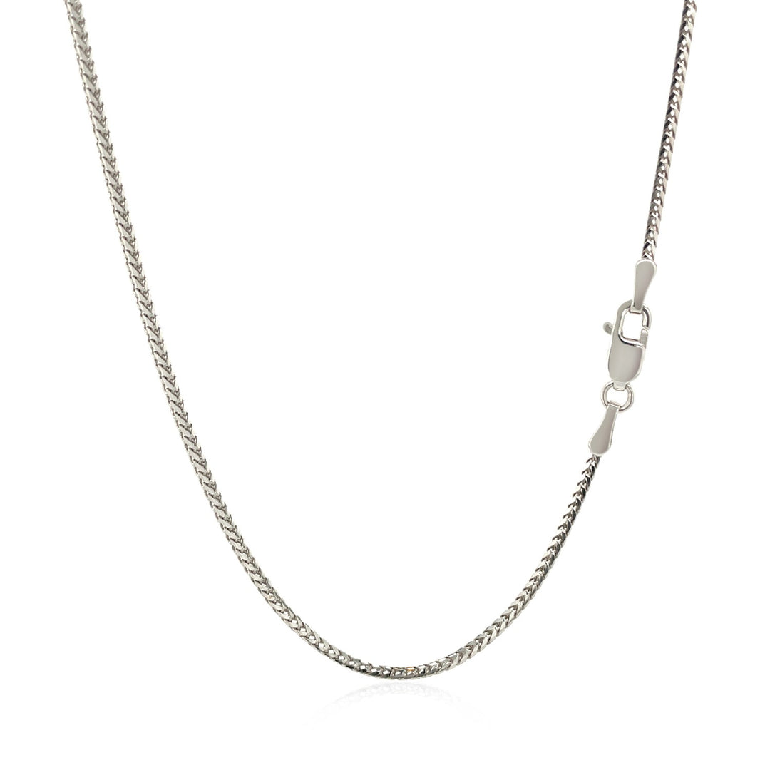 Brand New 14k White Gold Franco Chain (1.20 mm)