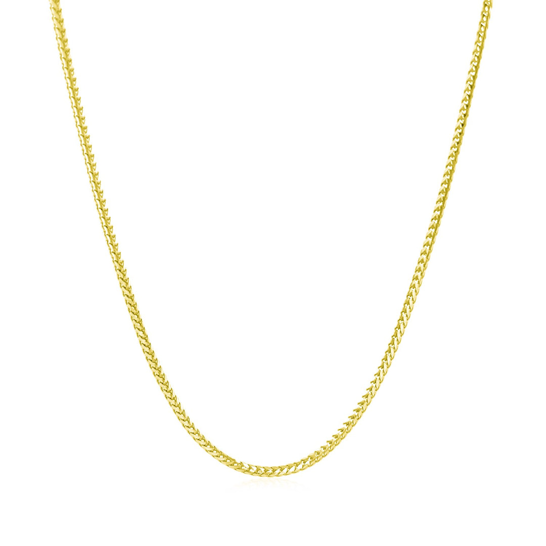 Brand New 14k Yellow Gold Franco Chain (1.20 mm)