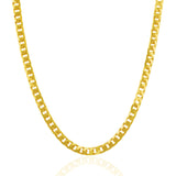 Brand New 14k Yellow Gold Solid Miami Cuban Chain (5.00 mm)