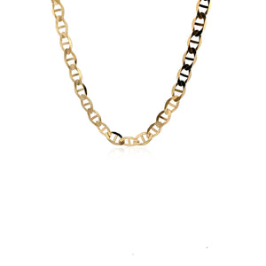 Brand New 10k Yellow Gold Mariner Link Chain (5.10 mm)