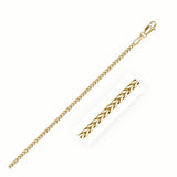 Brand New 14k Yellow Gold Franco Chain (1.60 mm)