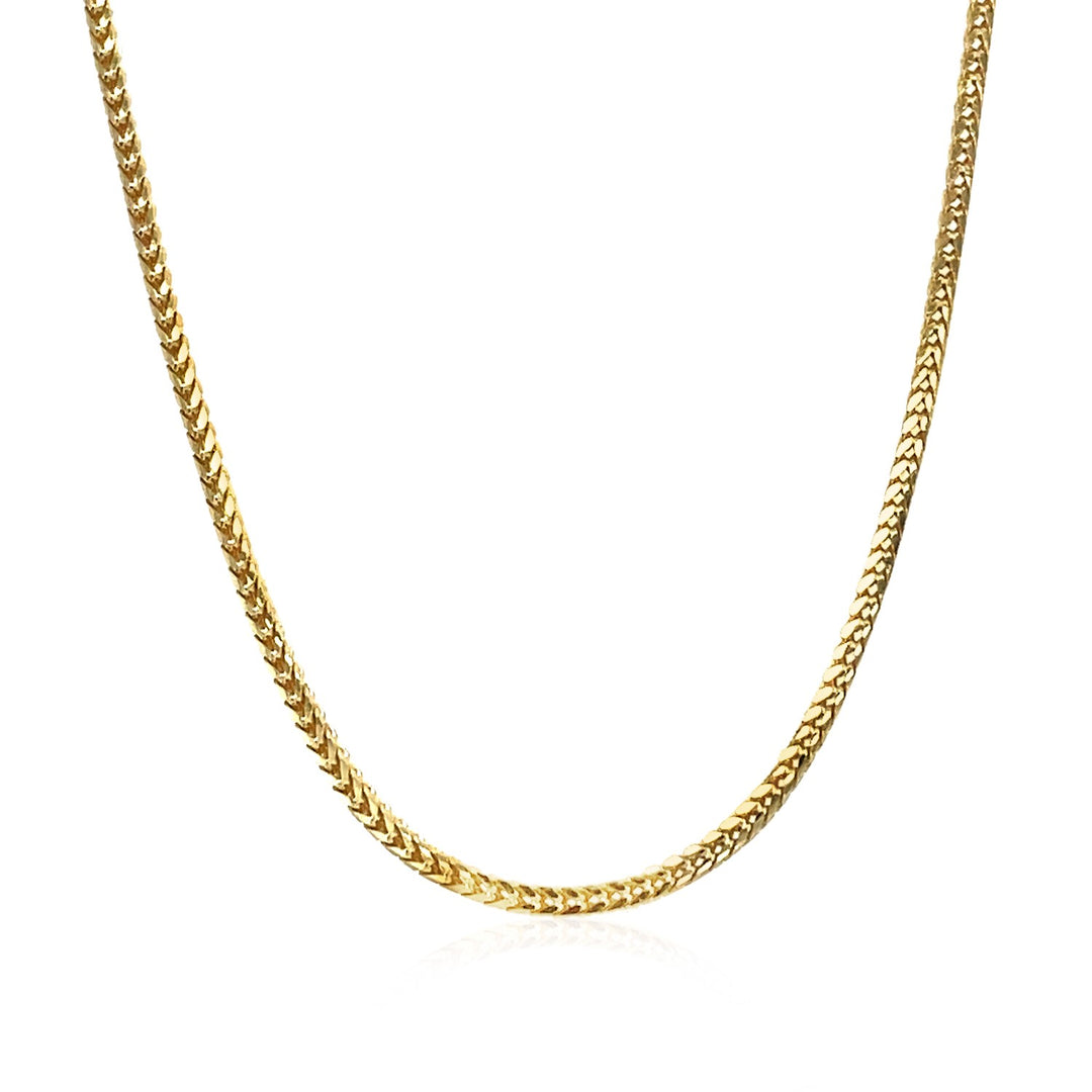 Brand New 14k Yellow Gold Franco Chain (1.60 mm)