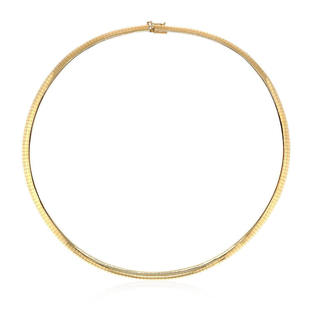 Brand New 14k Yellow Gold Classic Omega Style Chain (6.00 mm)