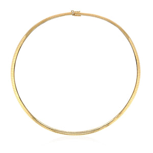 Brand New 14k Yellow Gold Classic Omega Style Chain (6.00 mm)