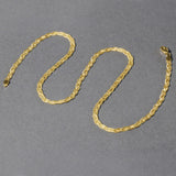 Brand New 14k Yellow Gold Braided Chain (3.50 mm)