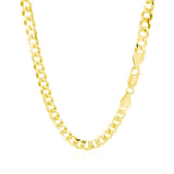 Brand New 10k Yellow Gold Curb Chain (5.70 mm)