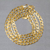 Brand New 14k Yellow Gold Curb Chain (5.30 mm)