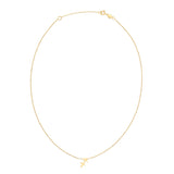 Brand New 14K Yellow Gold Sagittarius Necklace