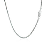 Brand New 14k White Gold Classic Box Chain (1.10 mm)