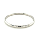 Brand New Classic Bangle in 14k White Gold (5.00 mm)