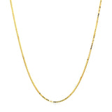 Brand New 14k Yellow Gold Octagonal Box Chain (1.00 mm)