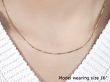 Brand New 14k Yellow Gold Octagonal Box Chain (1.00 mm)