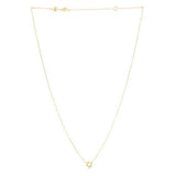 Brand New 14k Yellow Gold Star of David Necklace