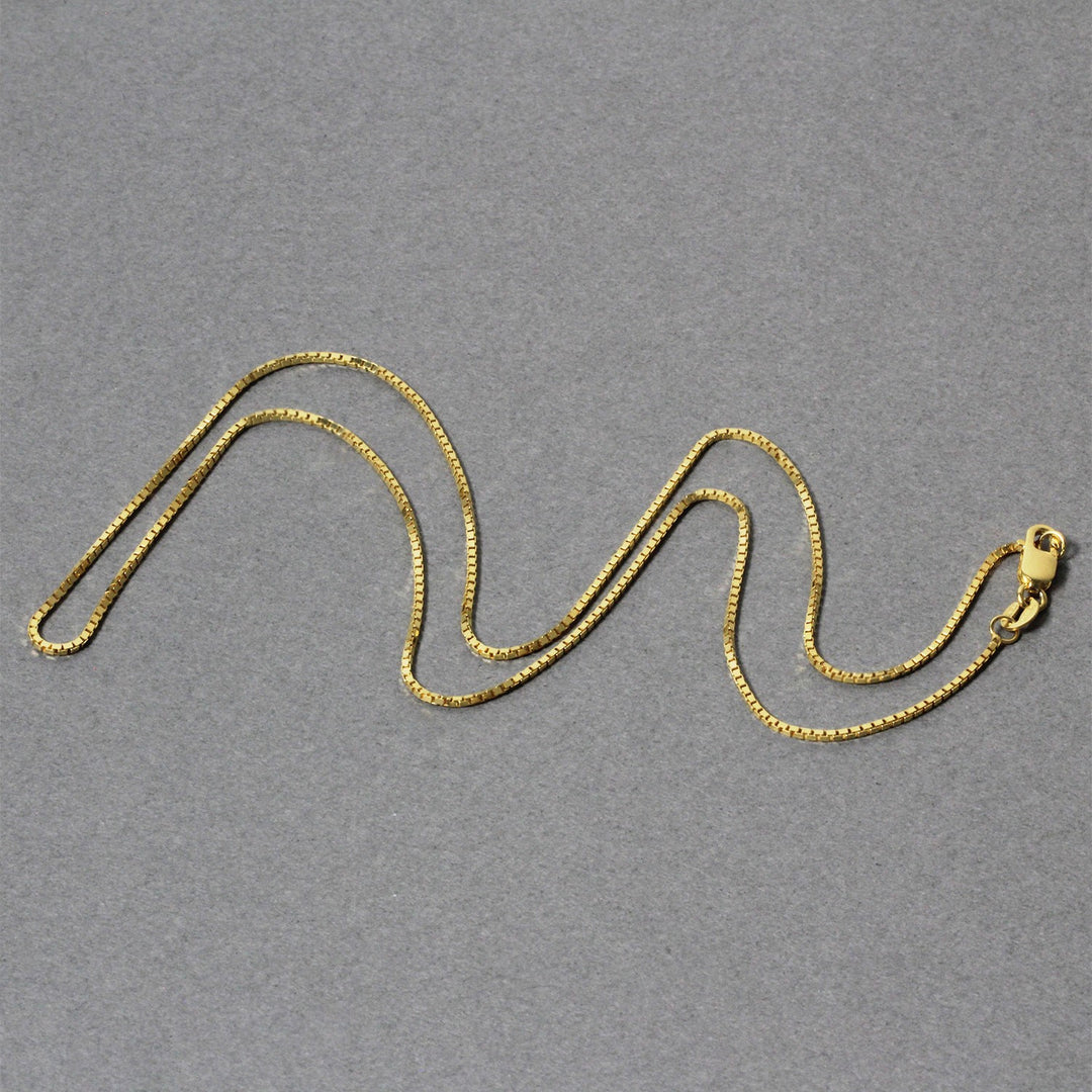 Brand New 14k Yellow Gold Classic Box Chain (0.85 mm)