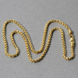 Brand New 14k Yellow Gold Round Box Chain (2.5 mm)