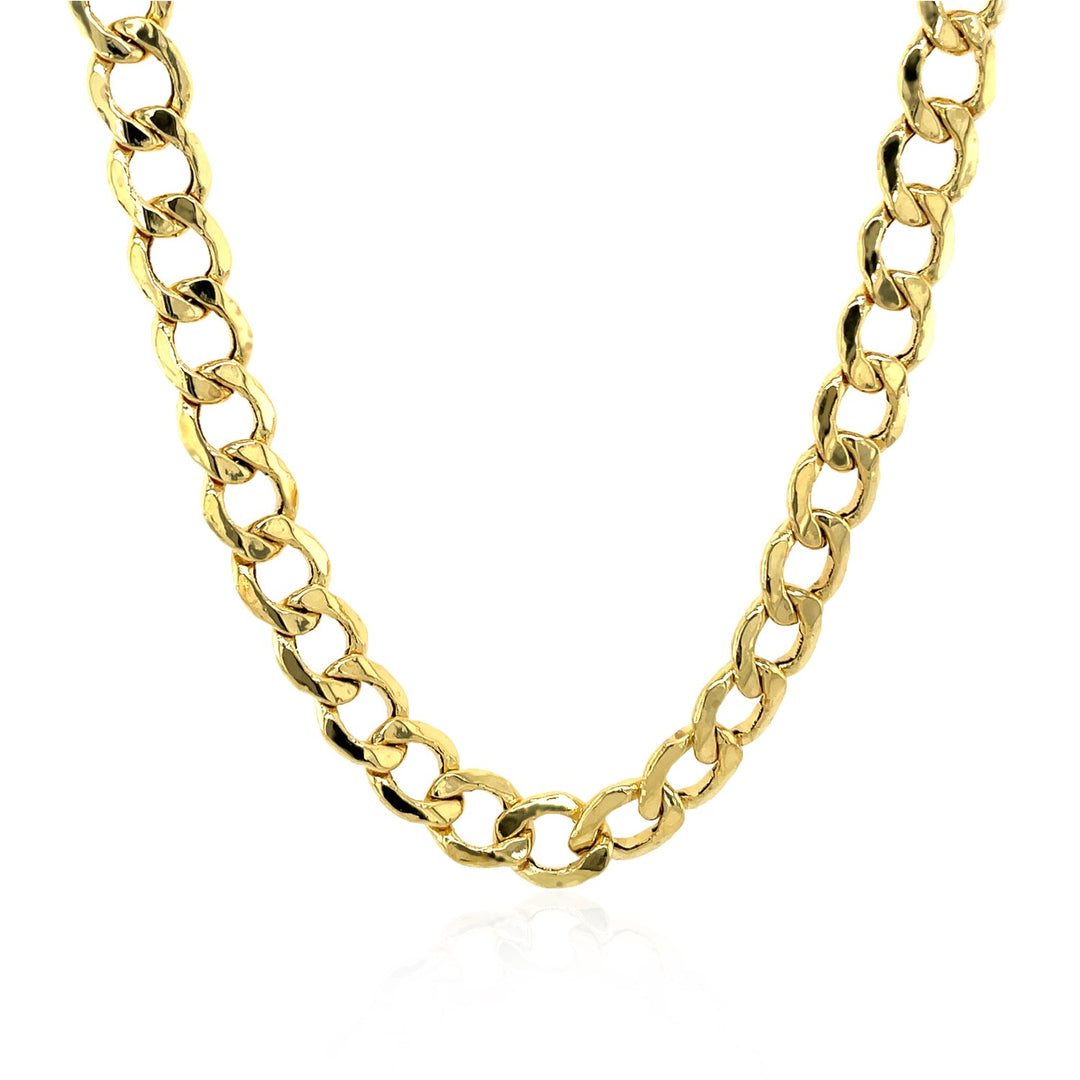 Brand New 14k Yellow Gold Curb Chain (6.20 mm)