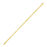 Brand New 14k Yellow Gold French Cable Link Chain (2.50 mm)