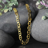 Brand New 14k Yellow Gold Mariner Link Chain (6.30 mm)