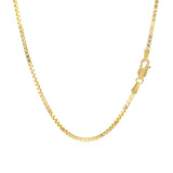 Brand New 14k Yellow Gold Classic Box Chain (1.4 mm)