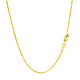 Brand New 14k Yellow Gold Lumina Pendant Chain (1.00 mm)