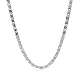 Brand New 14k White Gold Heart Chain (3.00 mm)