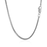 Brand New 18k White Gold Franco Chain (1.60 mm)