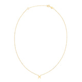 Brand New 14K Yellow Gold Pisces Necklace