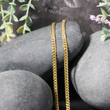 Brand New 14k Yellow Gold Classic Solid Miami Cuban Chain (3.20 mm)