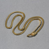 Brand New 14k Yellow Gold Classic Solid Miami Cuban Chain (3.20 mm)