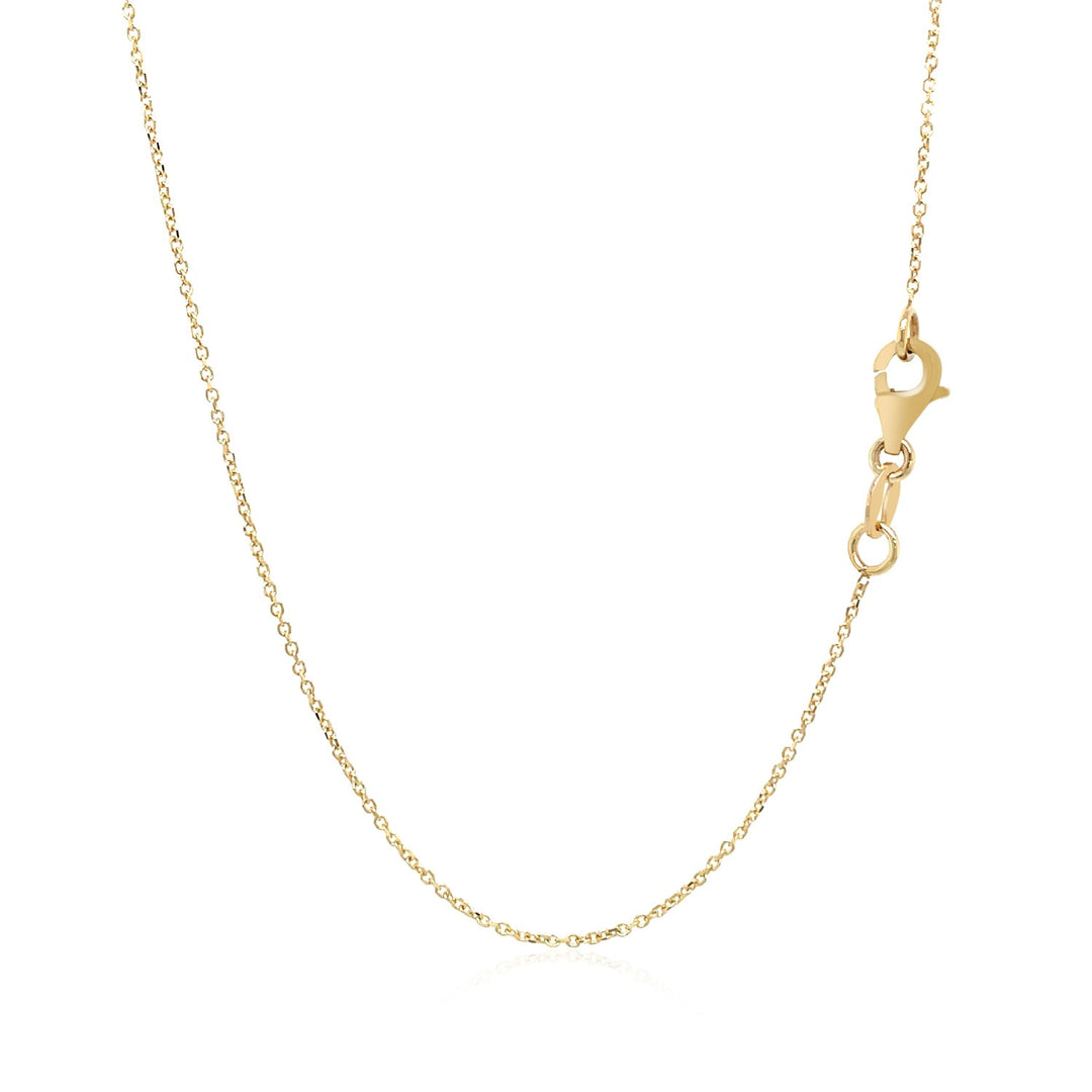 Brand New 14k Yellow Gold Necklace with Interlocking Petite Rectangles