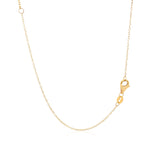 Brand New 14k Yellow Gold 18" Two Strand Necklace with Circle and Bar Pendants