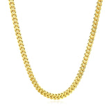 Brand New 14k Yellow Gold Square Franco Chain (3.00 mm)