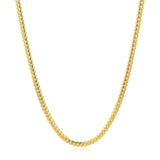 Brand New 14k Yellow Gold Classic Solid Miami Cuban Chain (2.60 mm)