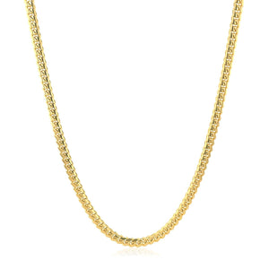 Brand New 10k Yellow Gold Classic Solid Miami Cuban Chain (2.60 mm)