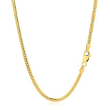 Brand New 10k Yellow Gold Classic Solid Miami Cuban Chain (2.60 mm)