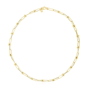 Brand New 14k Yellow Gold High Polish Jax Link Chain (5.90 mm)