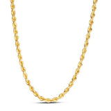 Brand New 14k Yellow Gold Light Rope Chain (4.30 mm)