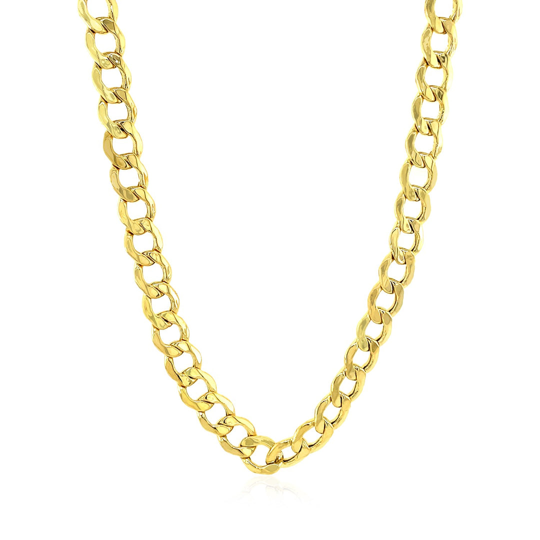 Brand New 10k Yellow Gold Curb Chain (6.20 mm)