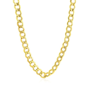 Brand New 10k Yellow Gold Curb Chain (6.20 mm)